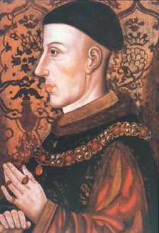 Contemporary portrait of Henry the Fifth